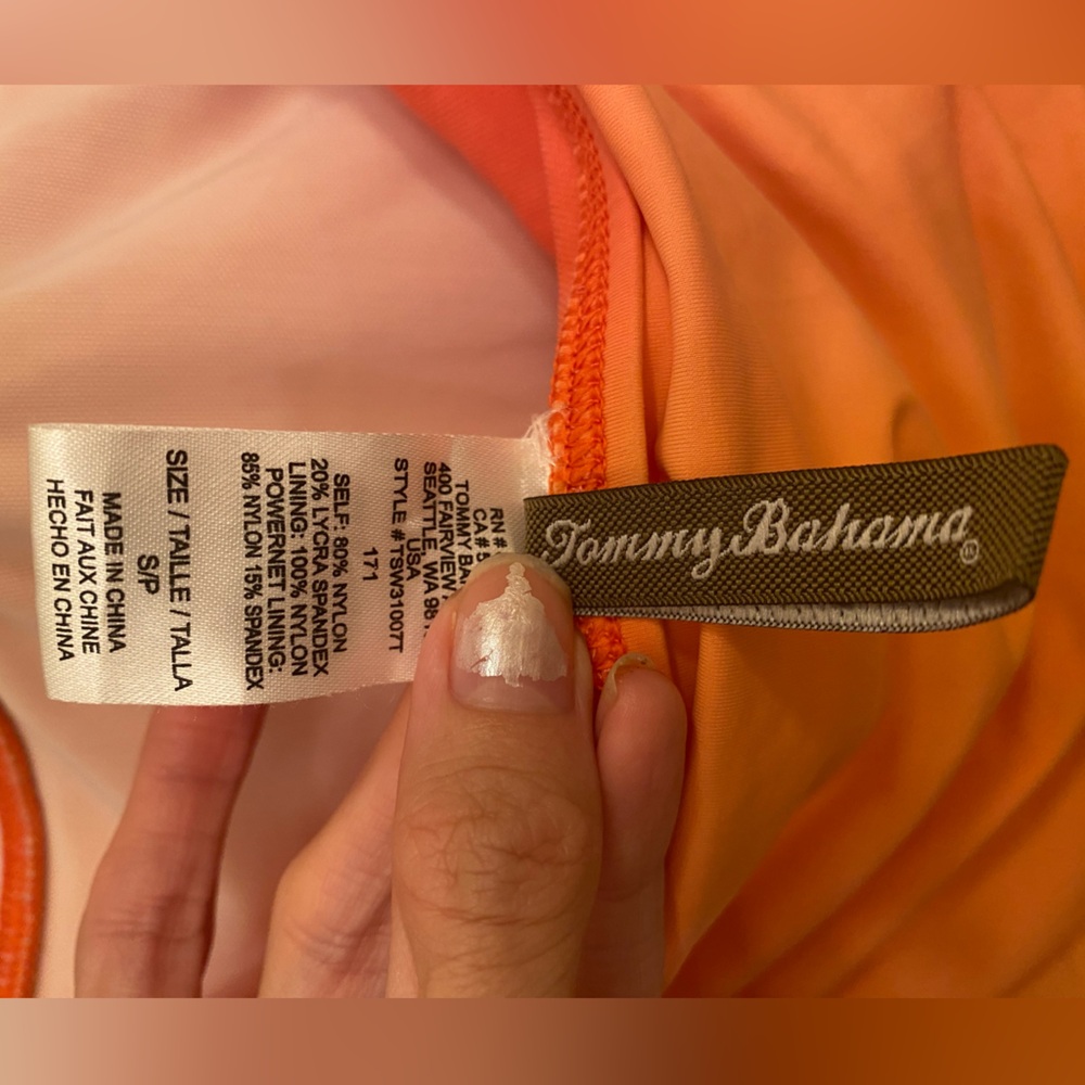 NWOT Tommy Bahama Tankini Swimsuit Top - Size Small - Picture 11 of 11